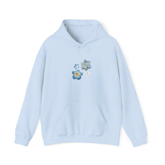 Hoodie - Beach Flower Girly Design
